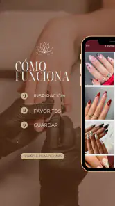 Ideas de uñas bonitas screenshot