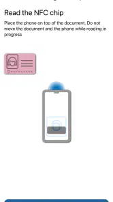 Identificatie app AMP Groep screenshot