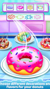 Ijsje Kegel koekj Bakken Maker screenshot