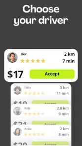 inDrive: Stel je tarief voor screenshot
