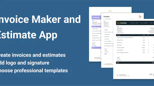 Invoice Maker and Estimate App screenshot