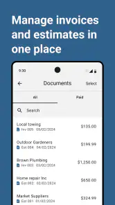 Invoice Maker and Estimate App screenshot