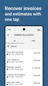 Invoice Maker and Estimate App screenshot
