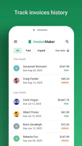 Invoice & Receipt Maker screenshot