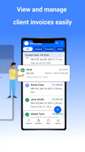 InvoiceTemple: Invoice billing screenshot