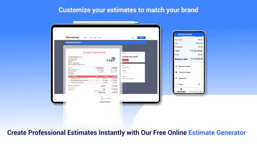 InvoiceTemple: Invoice billing screenshot