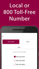 iPlum: 2nd Phone Number App screenshot