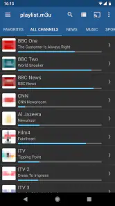 IPTV screenshot