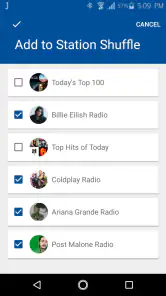 Jango Radio screenshot