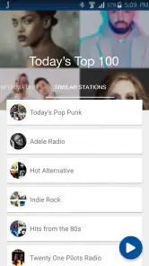 Jango Radio screenshot