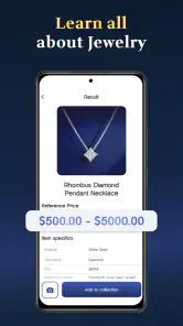 Jewelry Identifier Gem Scanner screenshot