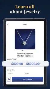 Jewelry Identifier Gem Scanner screenshot