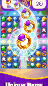 Jewels Match 3 Puzzle: Offline screenshot