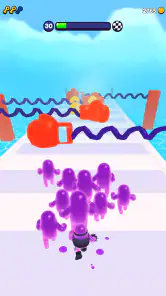 Join Blob Clash: Loper Spel screenshot