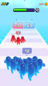 Join Blob Clash: Loper Spel screenshot