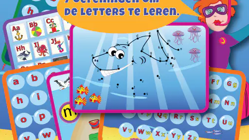 Juf Jannie-Letters leren lezen screenshot