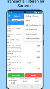 Kasboek - dagelijkse kosten screenshot