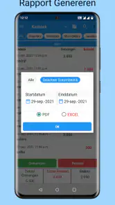 Kasboek - dagelijkse kosten screenshot