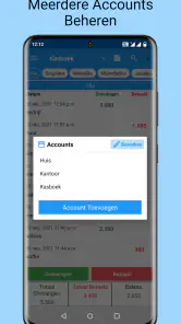 Kasboek - dagelijkse kosten screenshot
