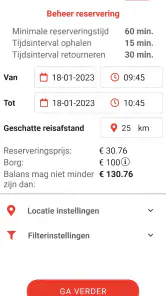 KAV2GO - Bestelbusverhuur screenshot