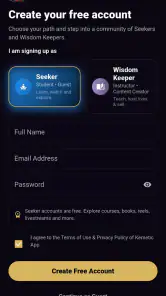 kemetic App - Esoteric Courses screenshot