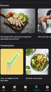 keto dieet recepten nederlands screenshot