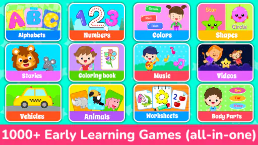 Kids Preschool Learning Games screenshot