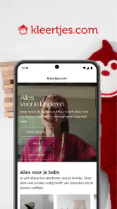kleertjes.com screenshot