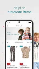 kleertjes.com screenshot