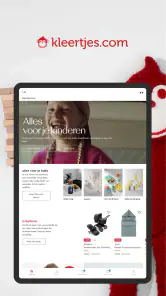 kleertjes.com screenshot
