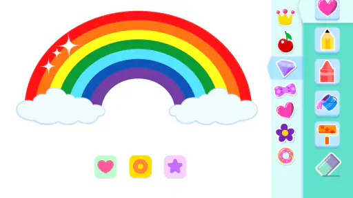Kleuren tekenen voor kinderen screenshot