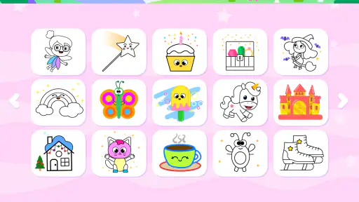 Kleuren tekenen voor kinderen screenshot