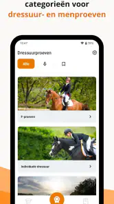 KNHS Dressuurproeven screenshot