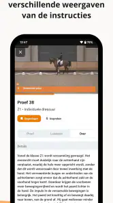 KNHS Dressuurproeven screenshot