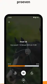 KNHS Dressuurproeven screenshot