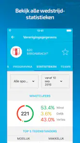 knzb waterpolo screenshot