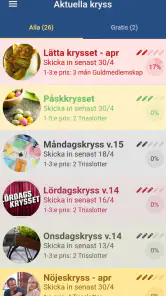 Korsord.se screenshot