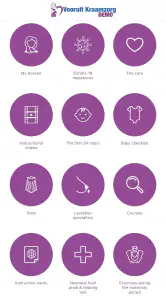 Kraamzorg App screenshot