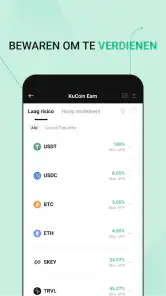 KuCoin: koop Bitcoin en crypto screenshot