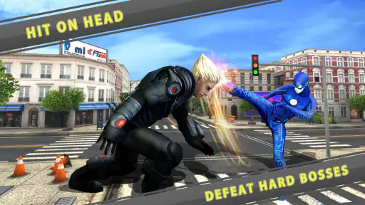 kungfu superheld vechtspel screenshot