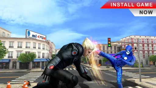 kungfu superheld vechtspel screenshot
