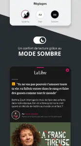 La Libre screenshot