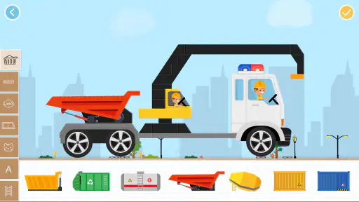 Labo Brick Car2 Kid Spel screenshot