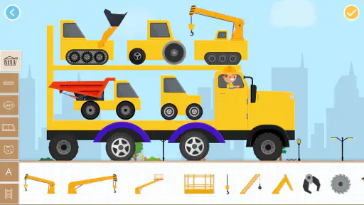 Labo Brick Car2 Kid Spel screenshot