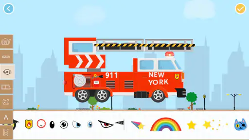 Labo Brick Car2 Kid Spel screenshot