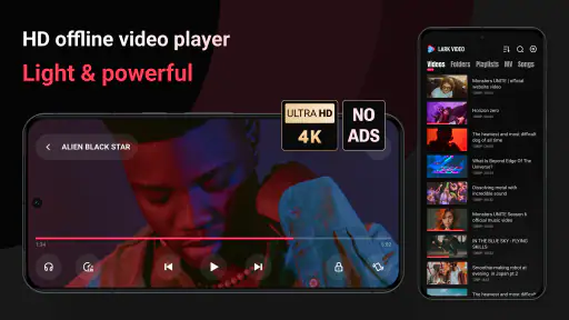 Lark video speler: HD-video screenshot