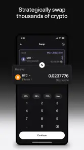Ledger Wallet™ crypto app screenshot