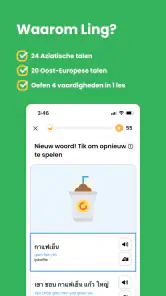 Leer 60+ talen met Ling screenshot