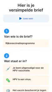 Lees Simpel screenshot