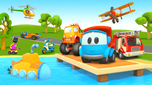 Leo 2: Puzzles & Cars for Kids screenshot